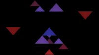 EDM Triangles Party Pink Blue