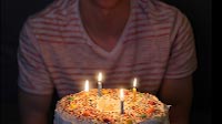 Happy Birthday Cake Cinemagraph 2
