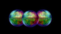 Rainbow Disco Ball Zoom