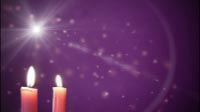 Second Sunday of Advent Candles