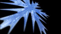  Snowflake 2 Rotating Upper Blue