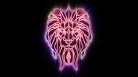 Spirit Animals Lion Outline