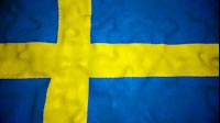 Swedish Flag Video Loop