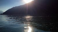 Swiss Lake Sun In Water