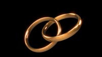 Wedding Rings Intertwined 2