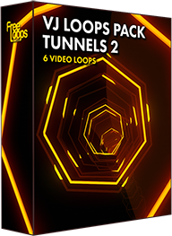 VJ Loops Pack Tunnels 2