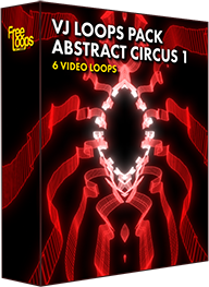VJ Loops Pack Abstract Circus 1